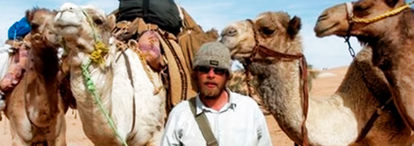 Экзотическое турне – шведский путешественник планирует объехать Казахстан верхом на верблюде
