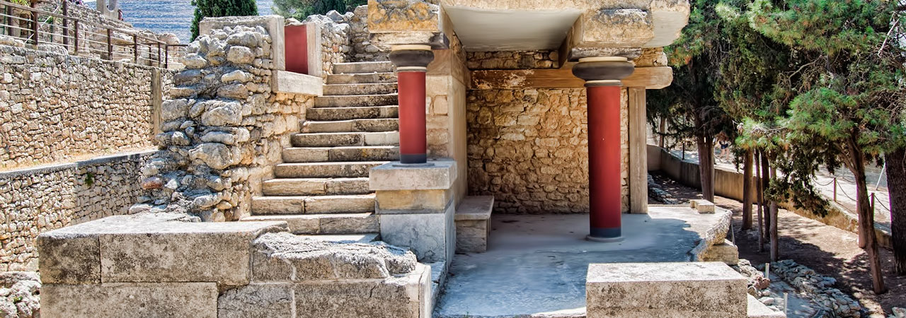 Кносский дворец на острове Крит